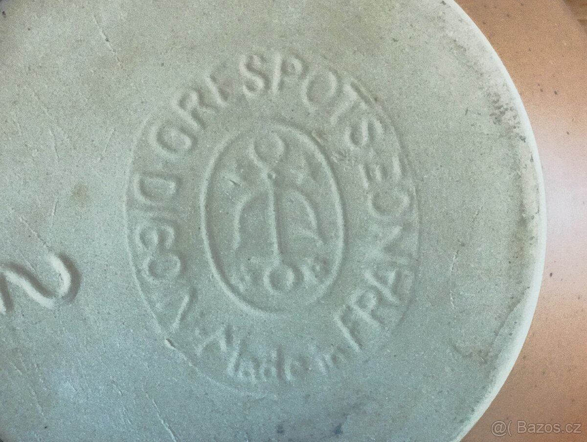 VINTAGE KAMENINOVÁ MÍSA GRÉS & POTIERS DIGOIN Z FRANCIE - 6