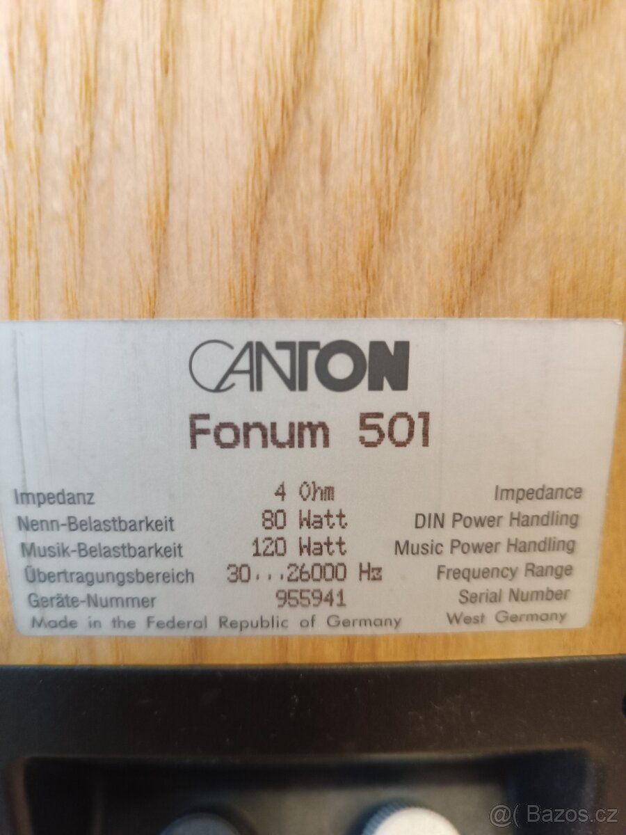 Reproduktory Canton - 6