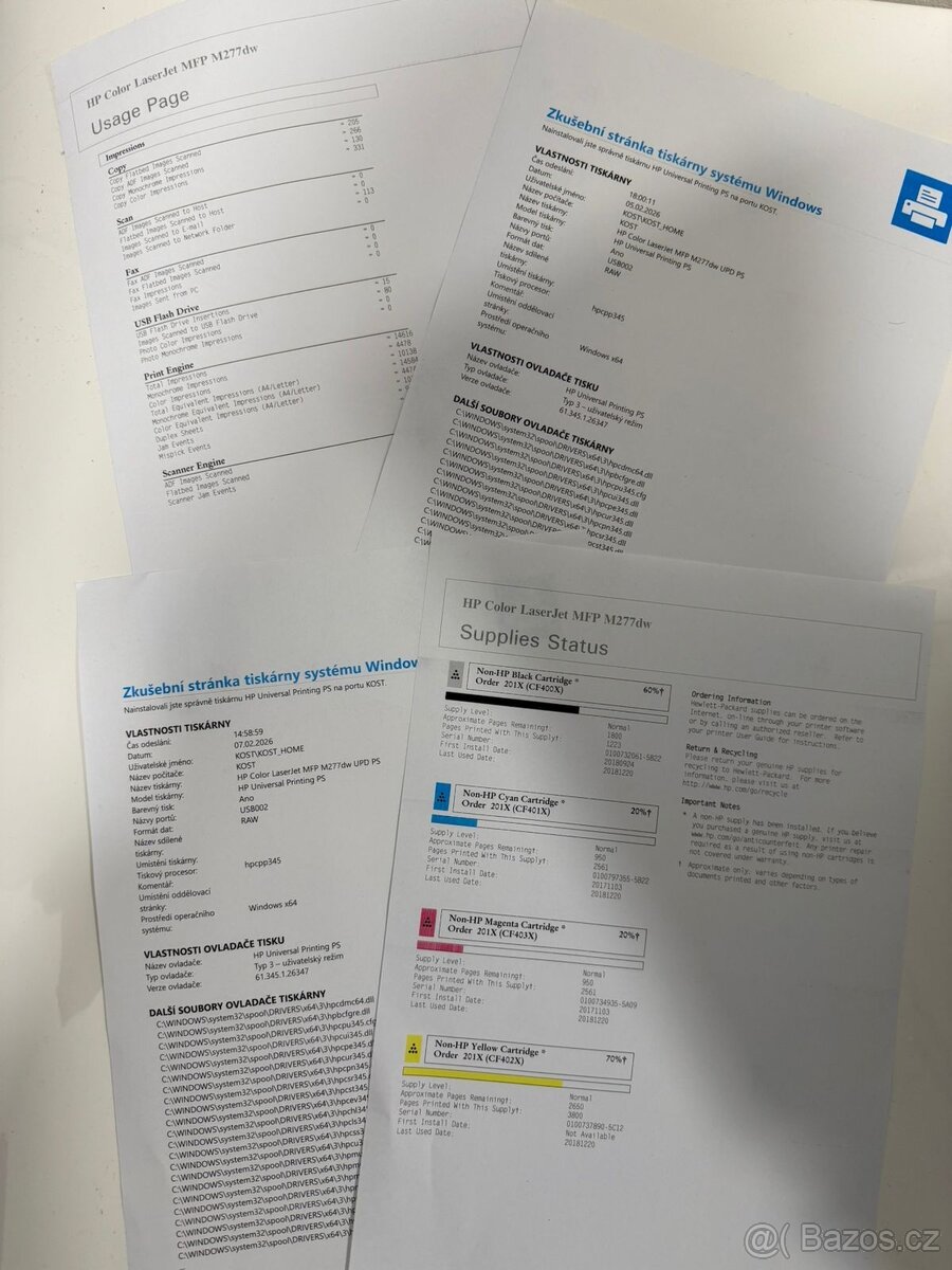 HP Tiskárna Color Laser Jet pro MFP M277 dw - 6