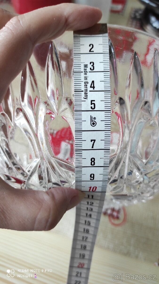 Mísa broušené sklo - 6