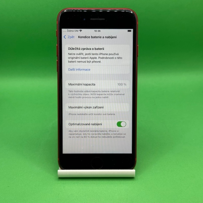 Apple iPhone SE (2020) – 64GB – červený – nová baterie - 6