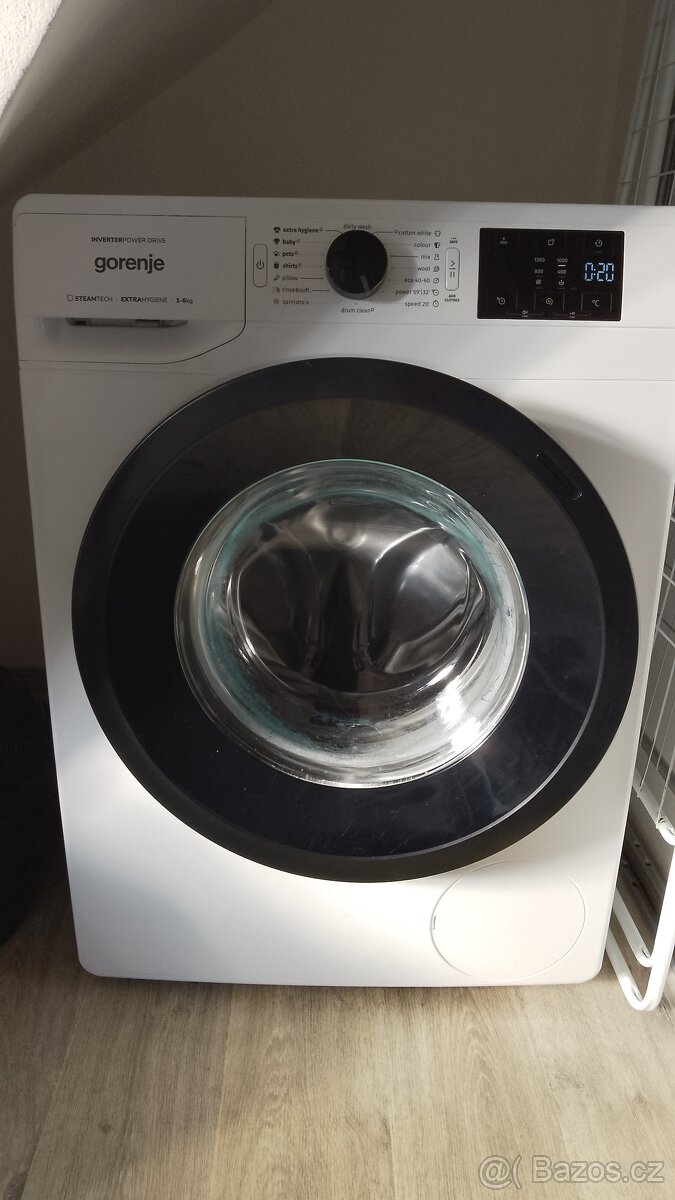 Pračka Gorenje-na 6 kg prádla (jako nová) - 6