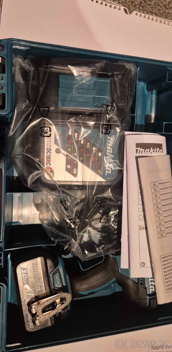 Aku vrtačka s příklepem Makita - 6