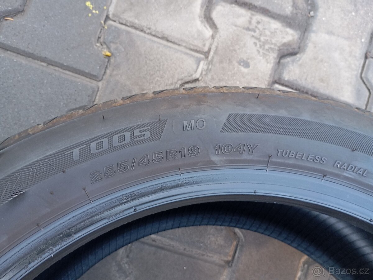 255/45/19 letní pneu bridgestone - 6