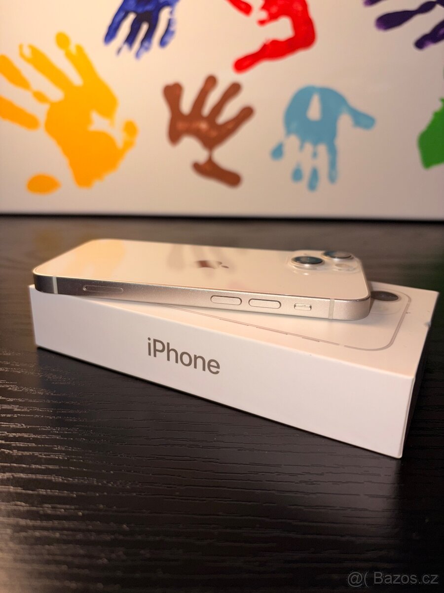 iPhone 13 mini 128 GB Bílý - 6