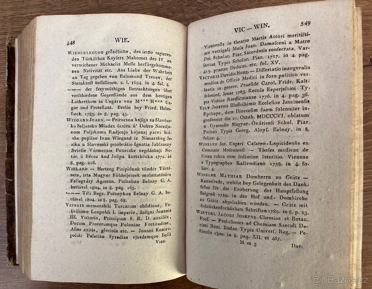 Bibliograf. katalóg uhorskej kráľ. knižnice Szechenyi, 1807 - 6