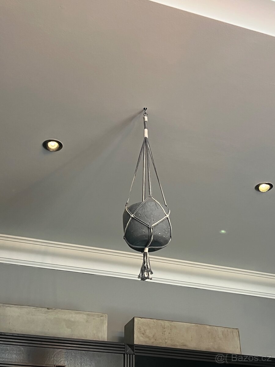 Makrame závěsy na květiny - 6