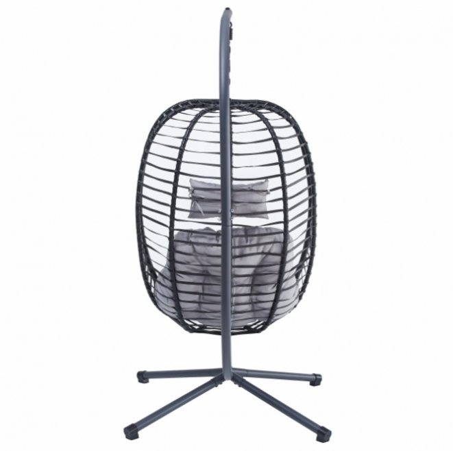 Závěsné křeslo 89 (houpačka) šedá barva - 6