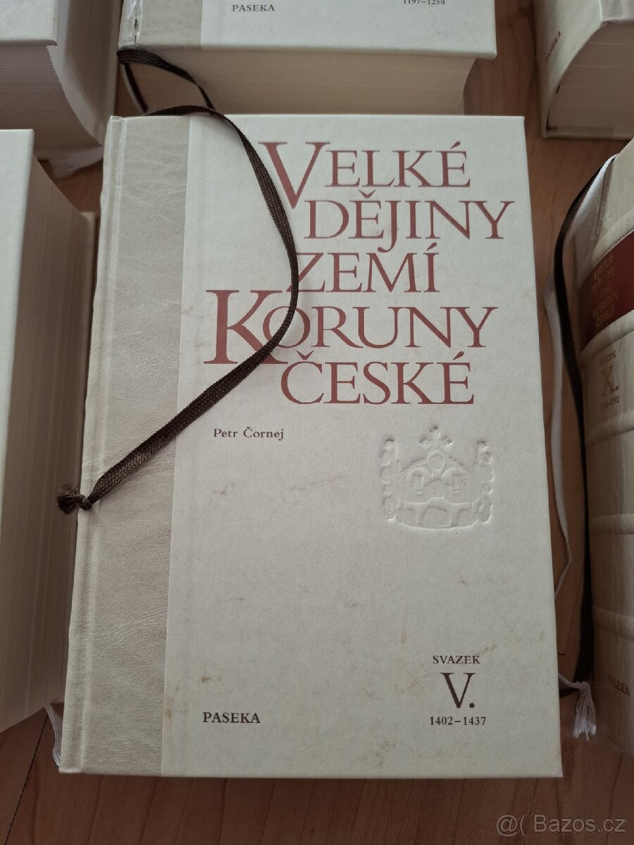 6x Velké dějiny zemí Koruny české I, II, III, IV, V, X - 6