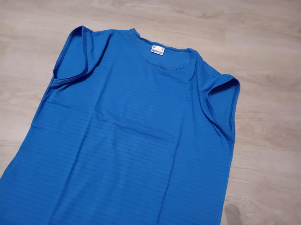 MODRÉ PÁNSKÉ TRIČKO - vel.XL / zn.Clevertex - 6