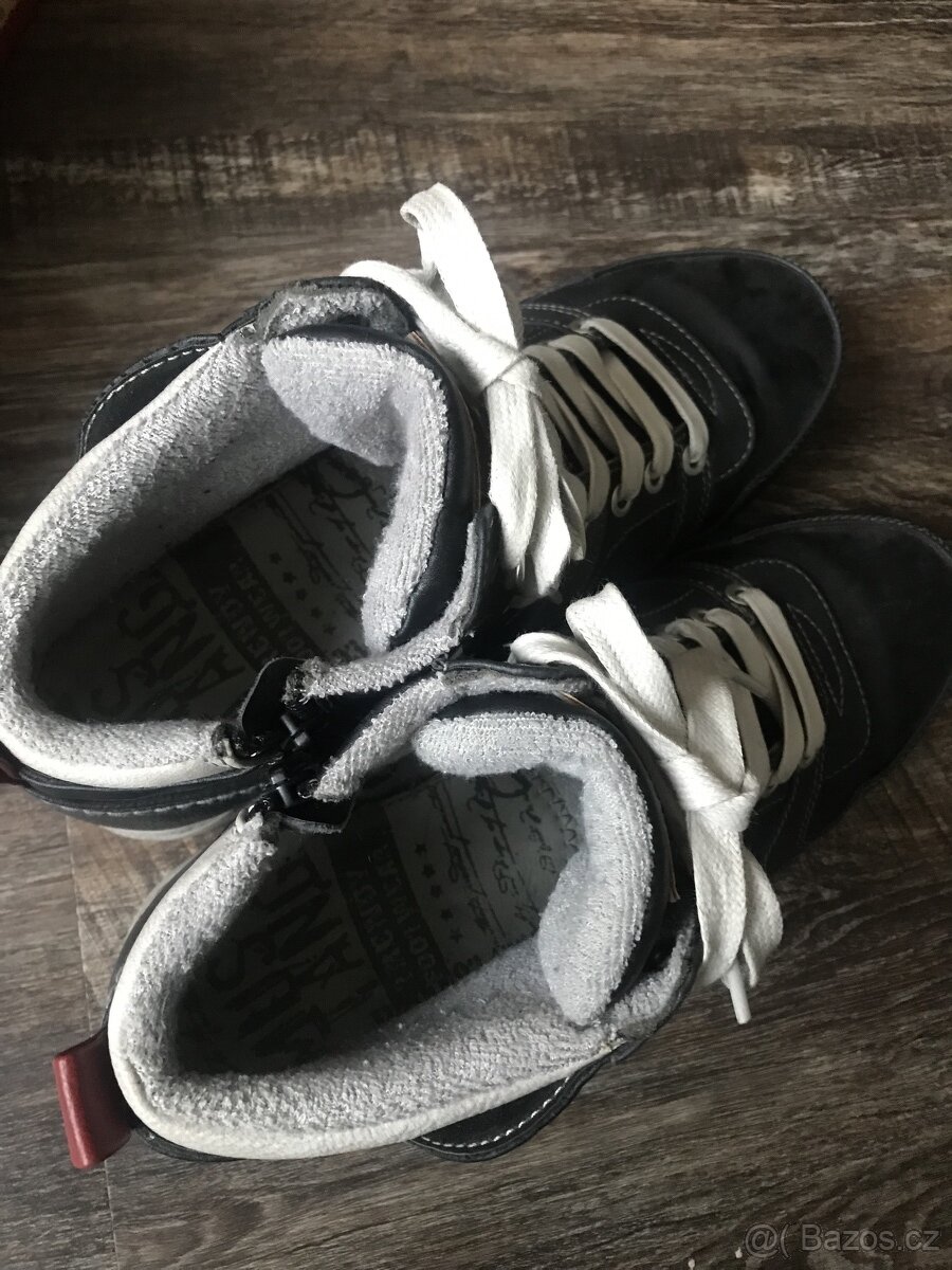 Panske kotnikove boty Mustang - 6