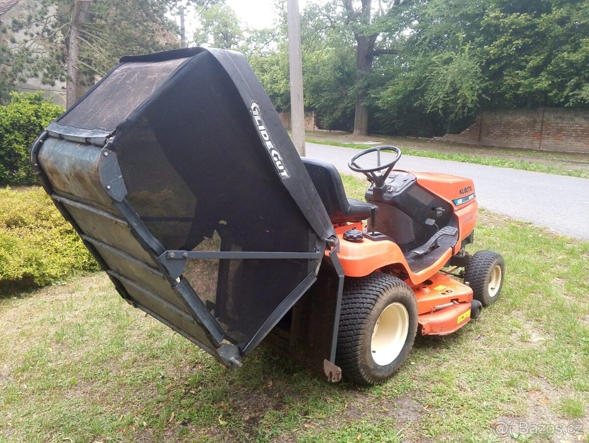 Prodám zahradní traktor Kubota G18 diesel - 6