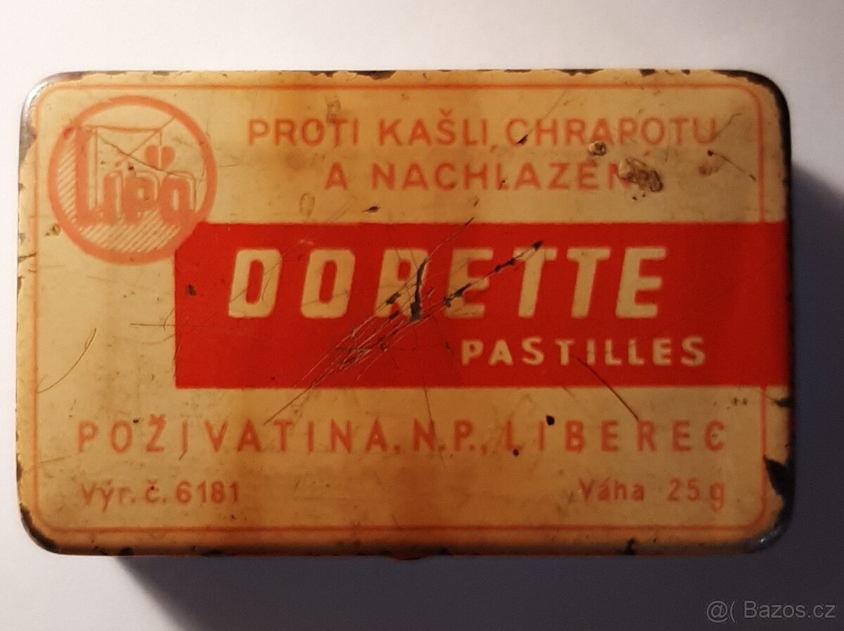 HISTORICKÉ PLECHOVÉ KRABIČKY - 6