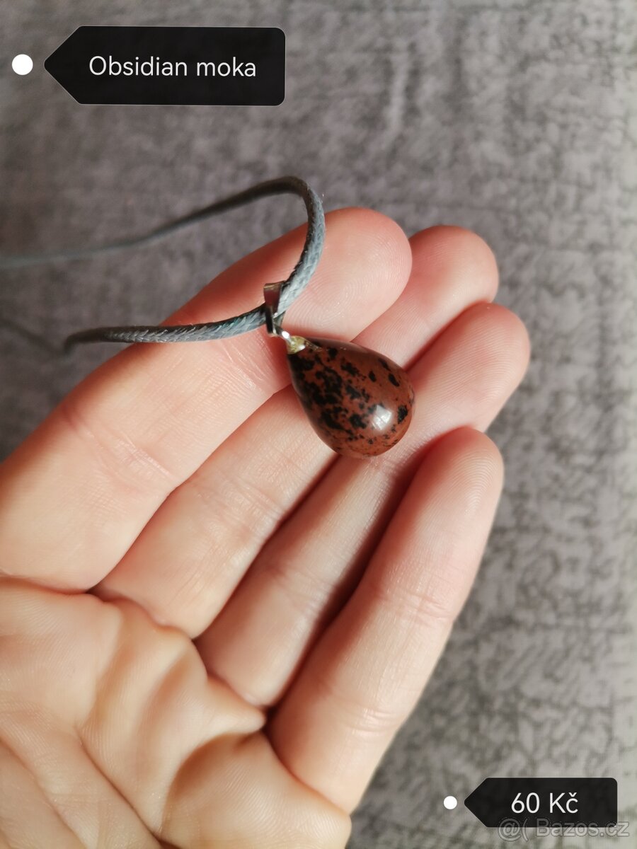 Náhrdelníky s minerály - 6