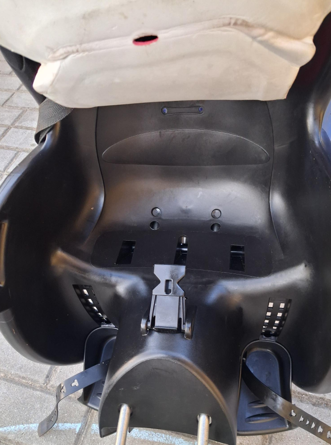 sedačka na kolo Cyklosedačka HAMAX 2 držáky - 6