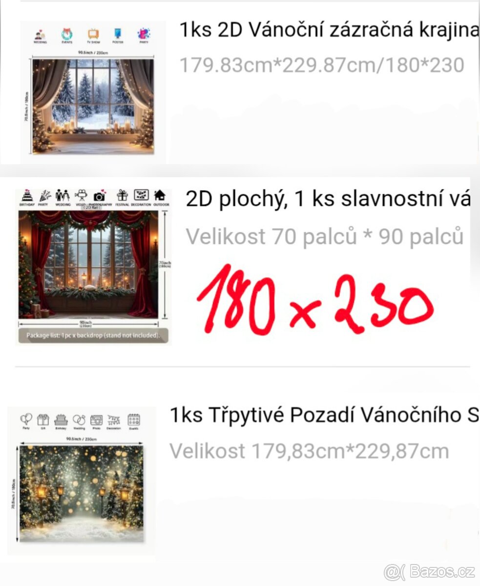 Vánoční fotopozadí - 6