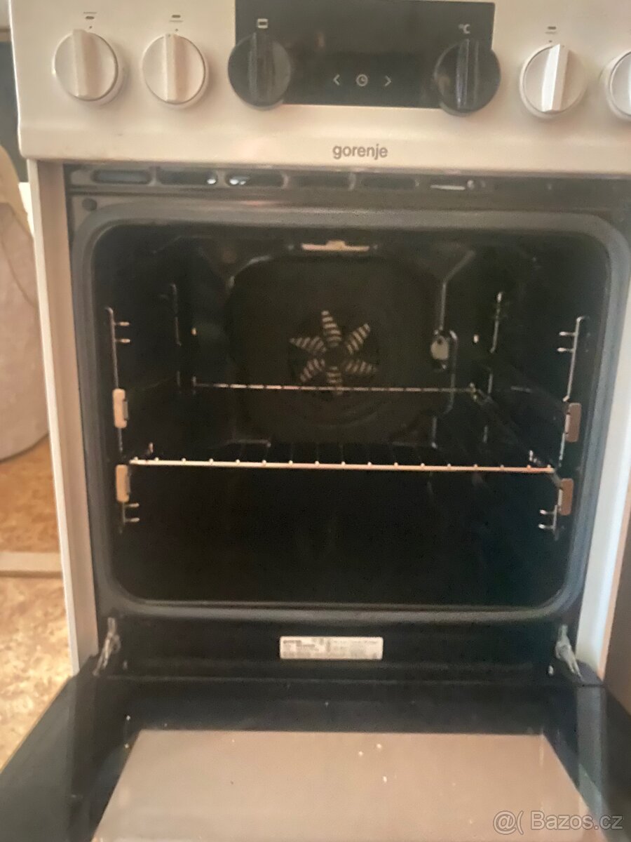 Plynový sporák s elektrickou troubou, značky Gorenje - 6