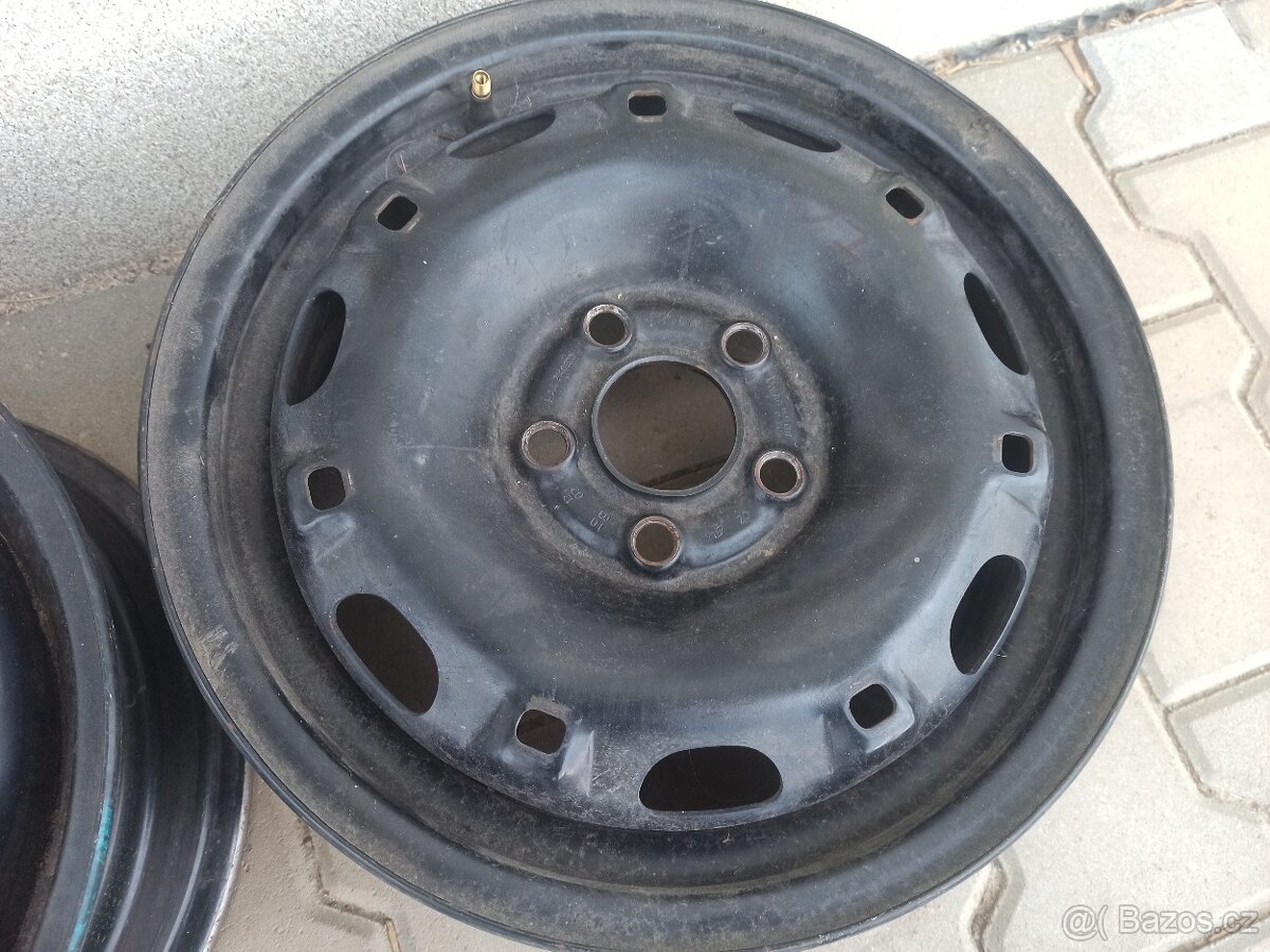 ŠKODA FABIA DISKY 5Jx14 ET35 - 2 sady - 6