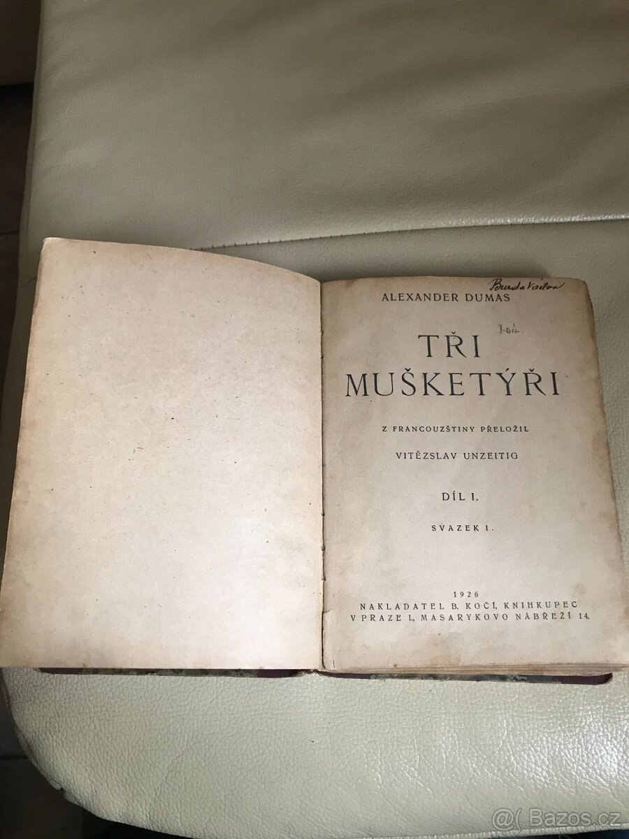 Staré knihy a časopisy - Povídka mého života r.1904 a další - 6