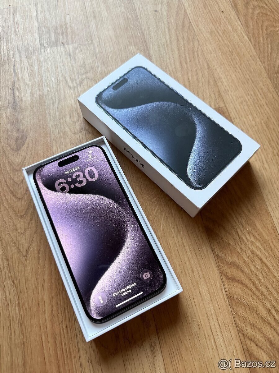 Apple iPhone 15 Pro 128GB modrý - 6