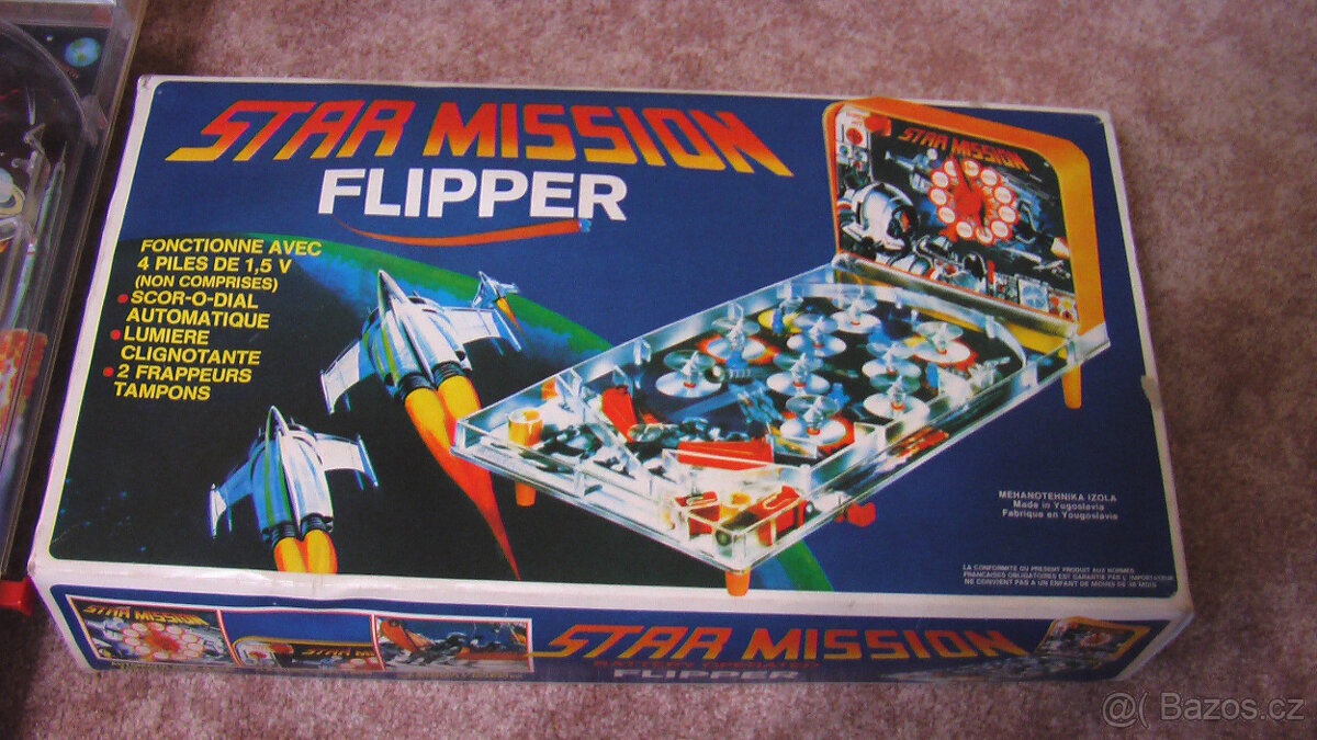 RETRO HRA FLIPPER STAR MISSION - 6