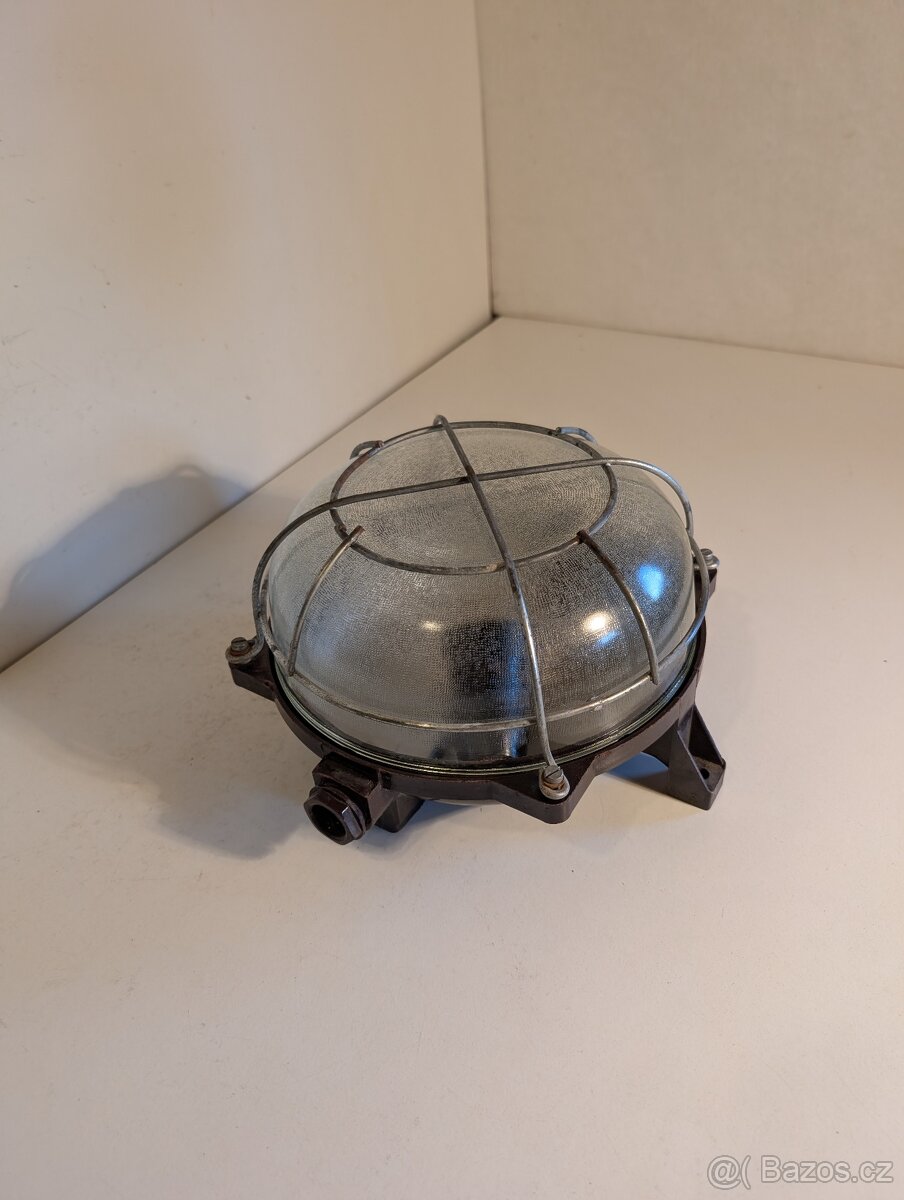 industriální bakelitový lustr lampa želva až 4 ks - 6