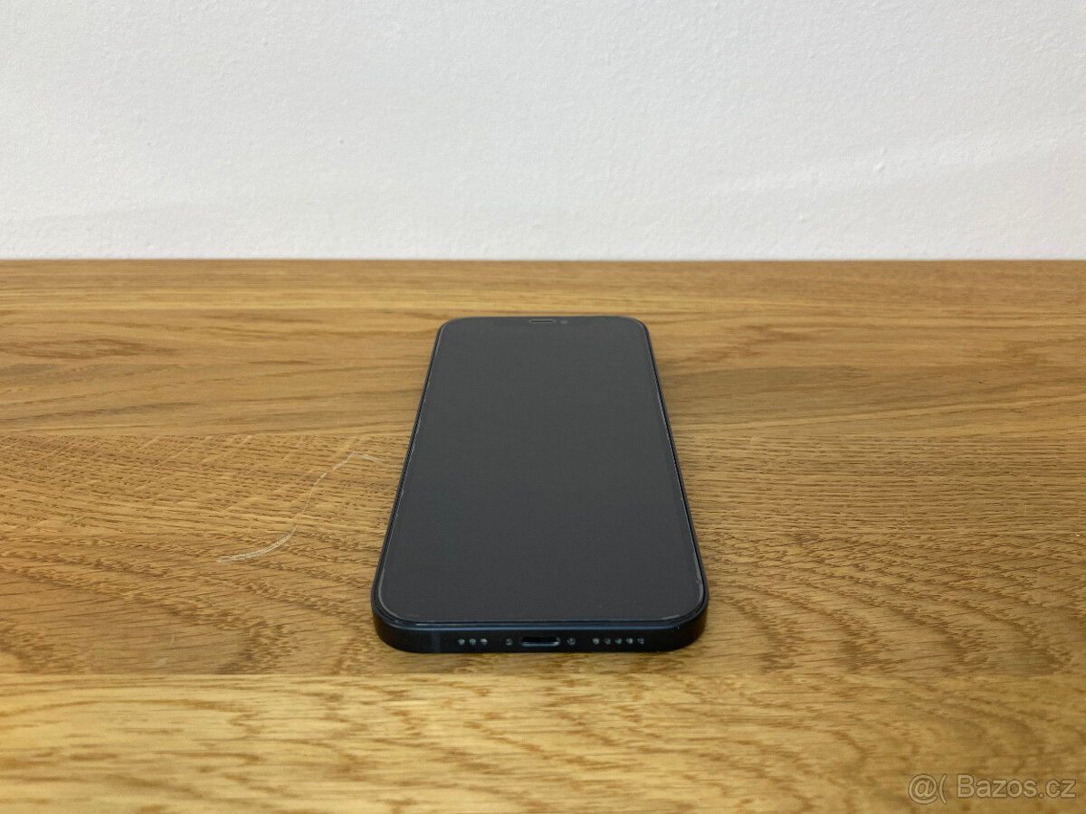 Apple iPhone 12 128GB Black - perfektní stav,baterie 83% - 6
