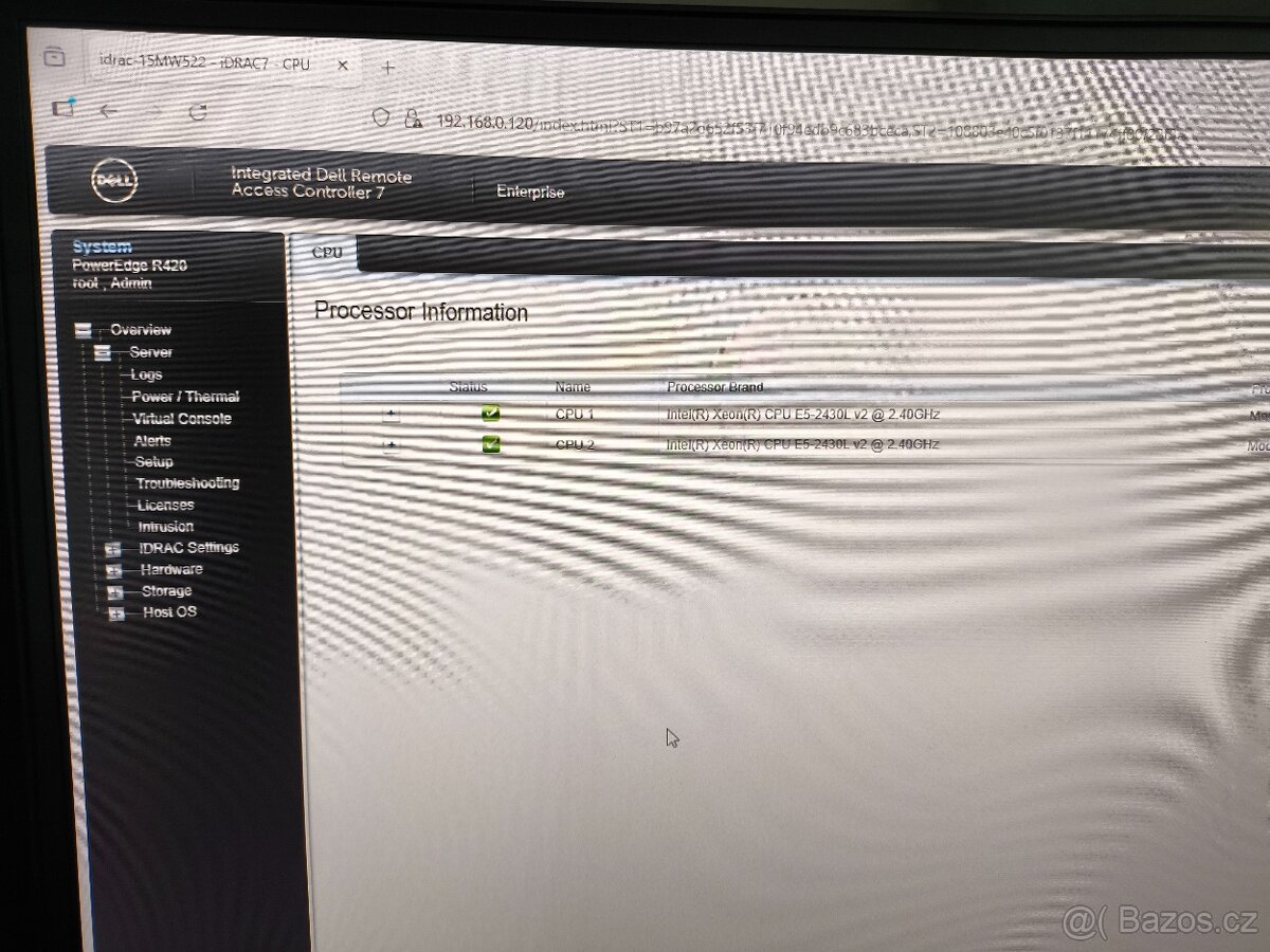 Server Dell PowerEdge R420 96GB RAM - 6
