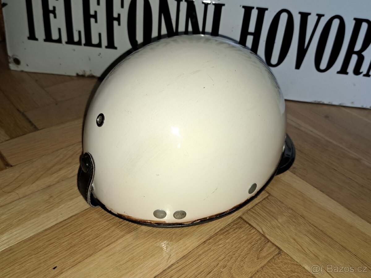 VB/SNB přilba, přilba policejní motohlídky- bílá - 6