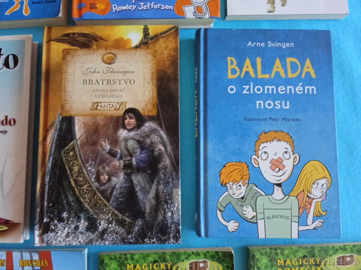 Knihy pro kluky 2 - 6