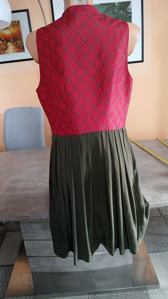 Krojové šaty dirndl Spieth & Wensky vel.M - 6