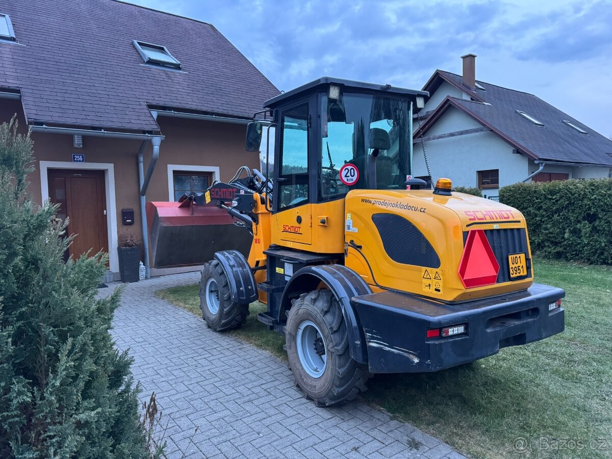 Kolový kloubový nakladač schmidt 1610 522mth - 6