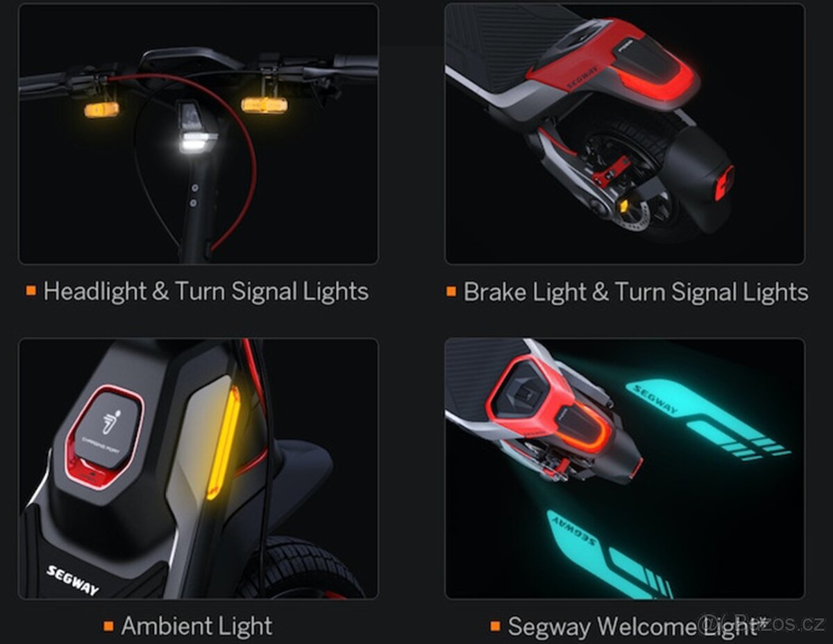 Elektrická koloběžka Segway KickScooter P100 - 6