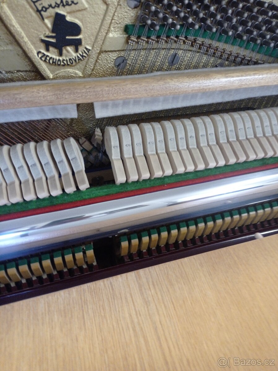 Piano, pianino, klavír Petrof- Forster - 6