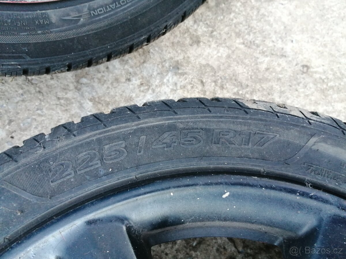 Alu r17 s 225/45 zimní 5x114 - 6