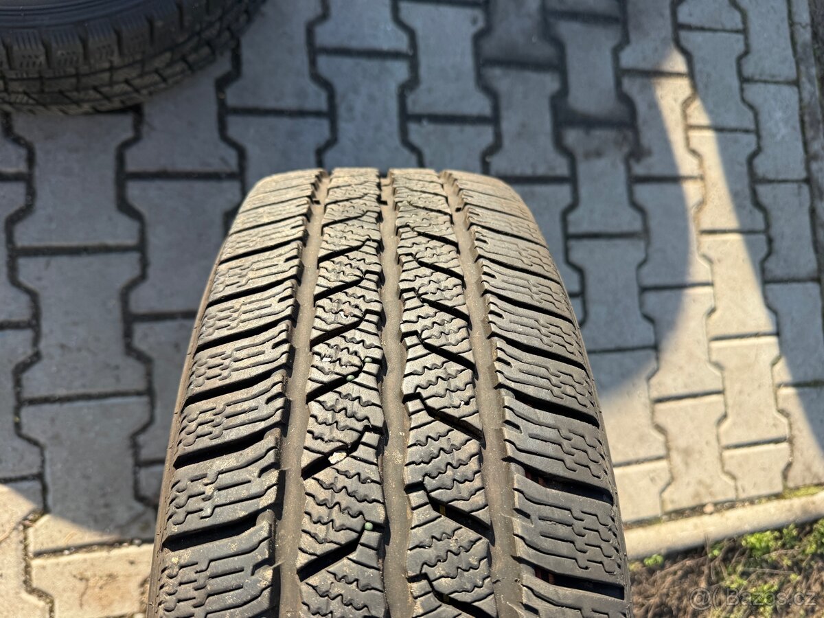 4x al kola 5x120 17 + pneu zimní 215/60 R17C - 6