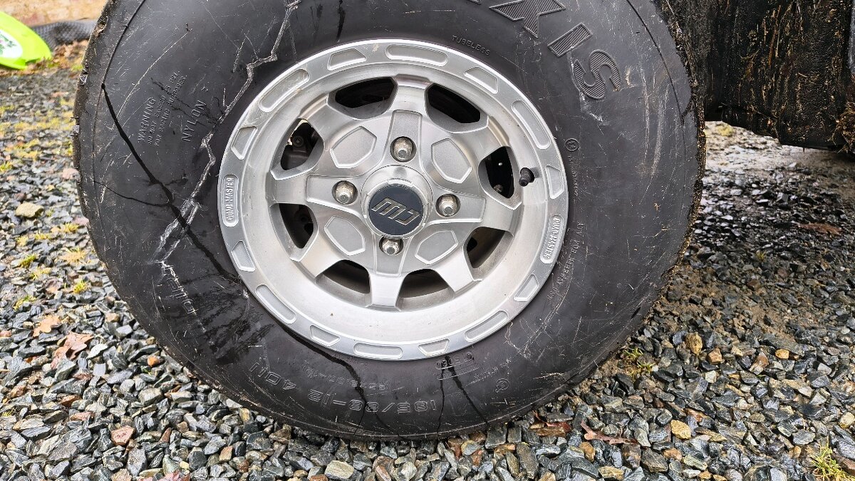 Yamaha Grizzly kola - 6