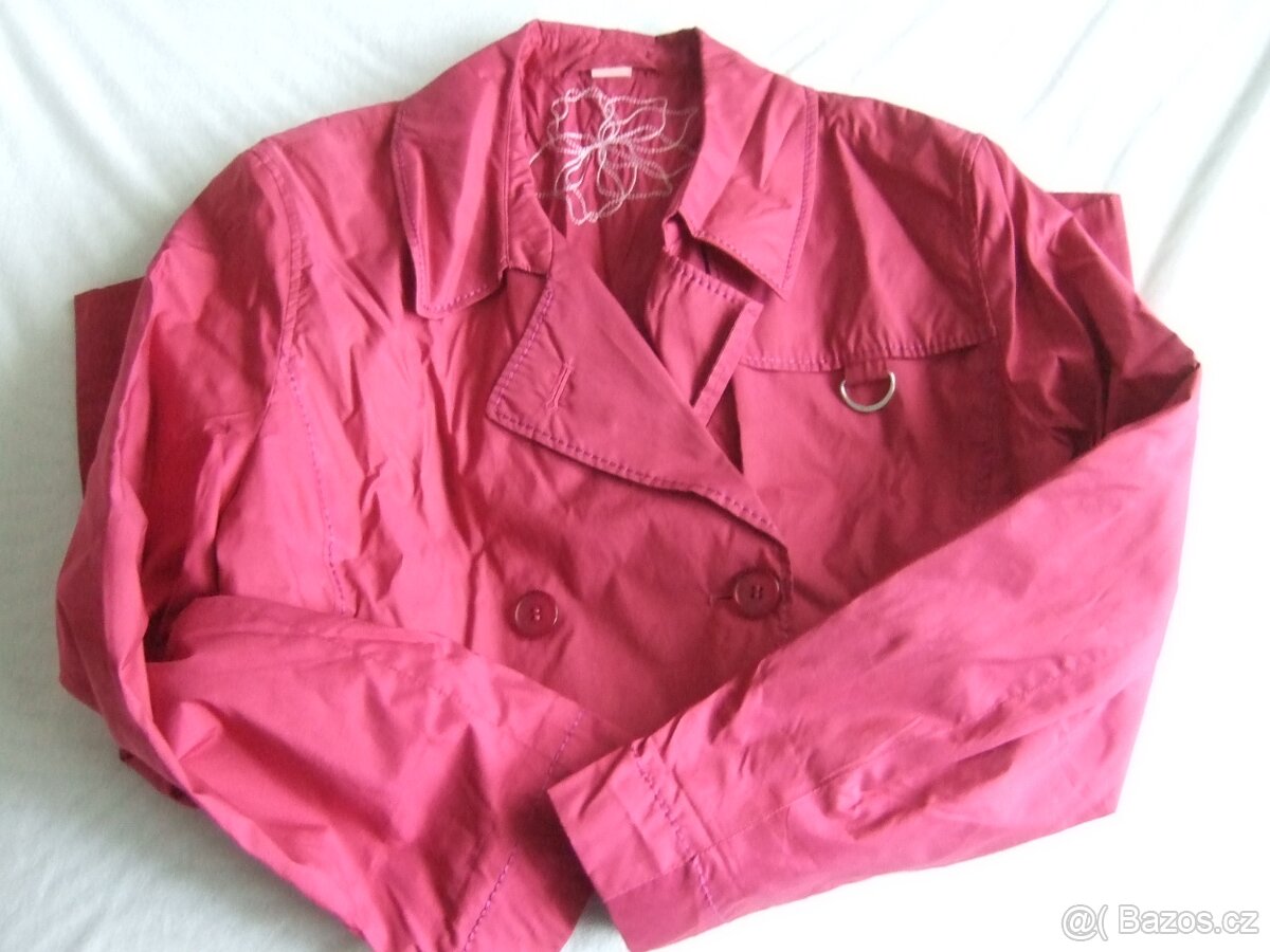 Kabátek vínový - 6