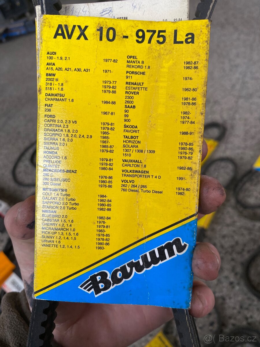 Řemeny trubky topení - 6