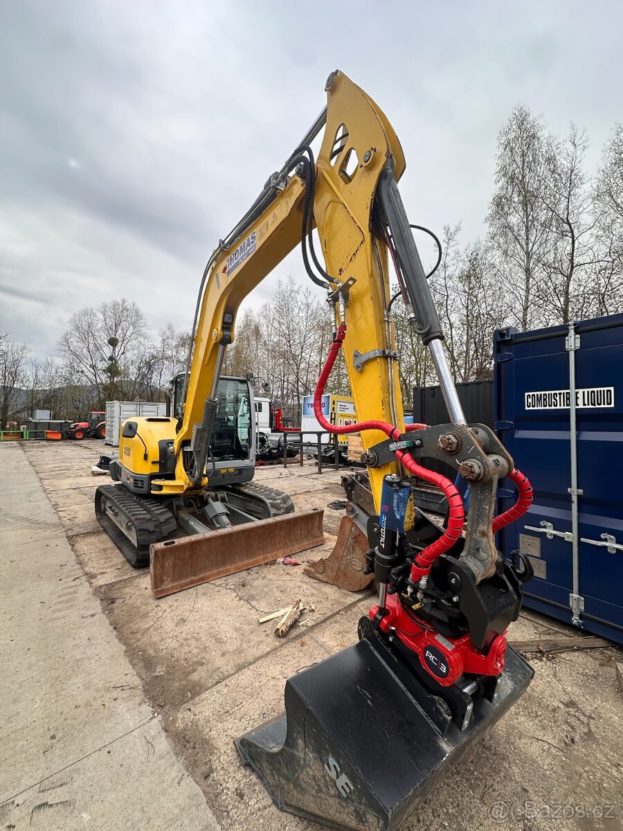 Bagr Wacker Neuson ET90 + NOVÝ Rototilt RC3 + 2050 mth - 6