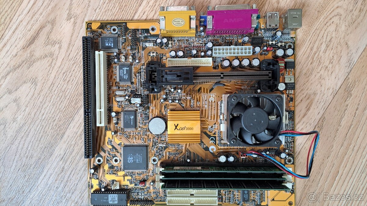 Historický počítač Intel Celeron 500MHz, 230MB RAM - 6