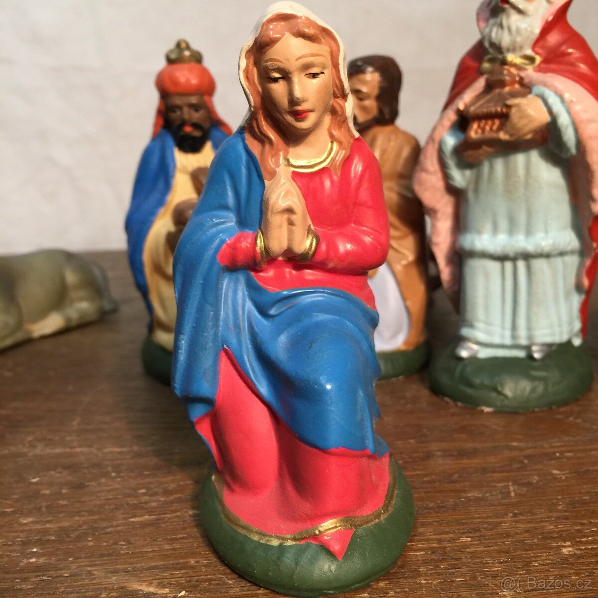 starý Betlém mašé.. volek osel Tři králové velbloud 1900 - 6