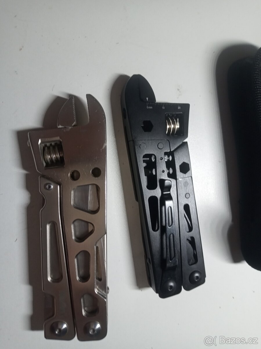 Multifunkční nůž, kleště, francouzký klíč do kapsy - 6