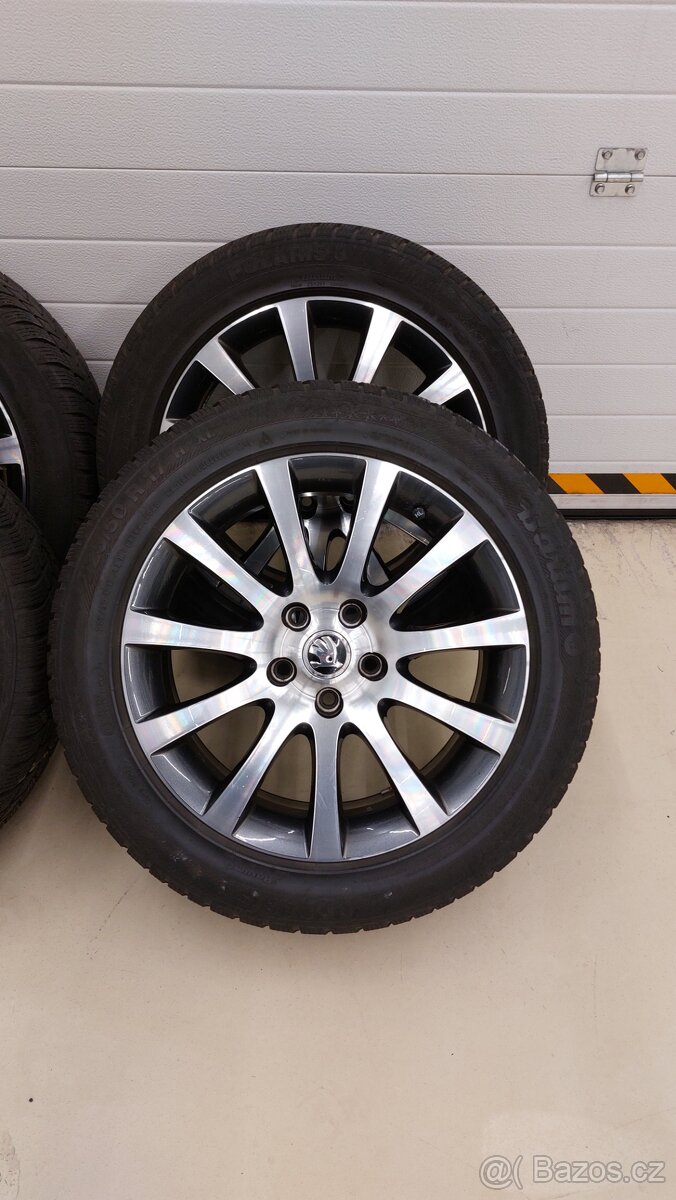Alu kola Škoda R17 5X112 ZIMNÍ PNEU 225/50 R17 ANNAPURNA - 6