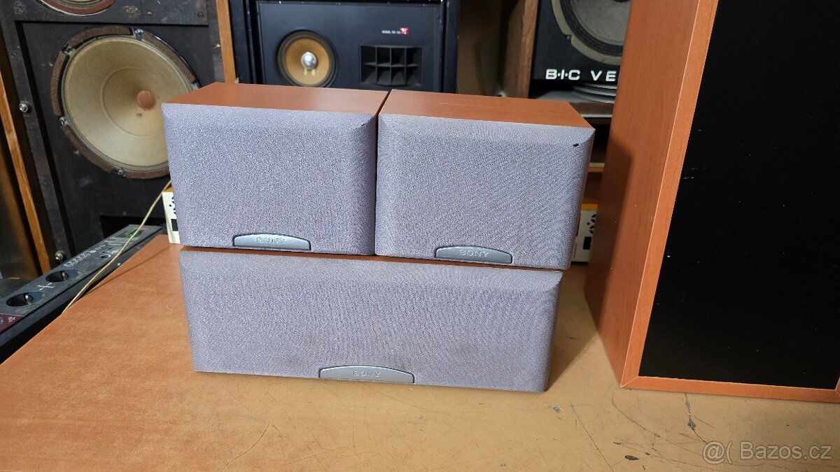 Reprosoustavy SONY - sestava 2x sloupové, 2x satelit, center - 6