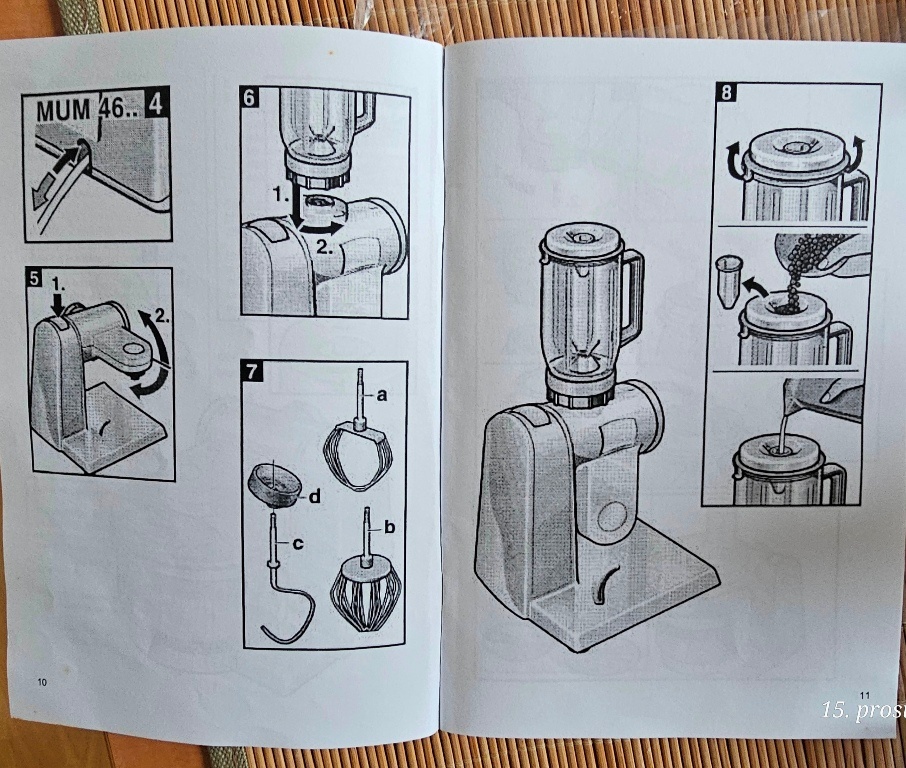 Kuchyňský robot BOSCH - 6