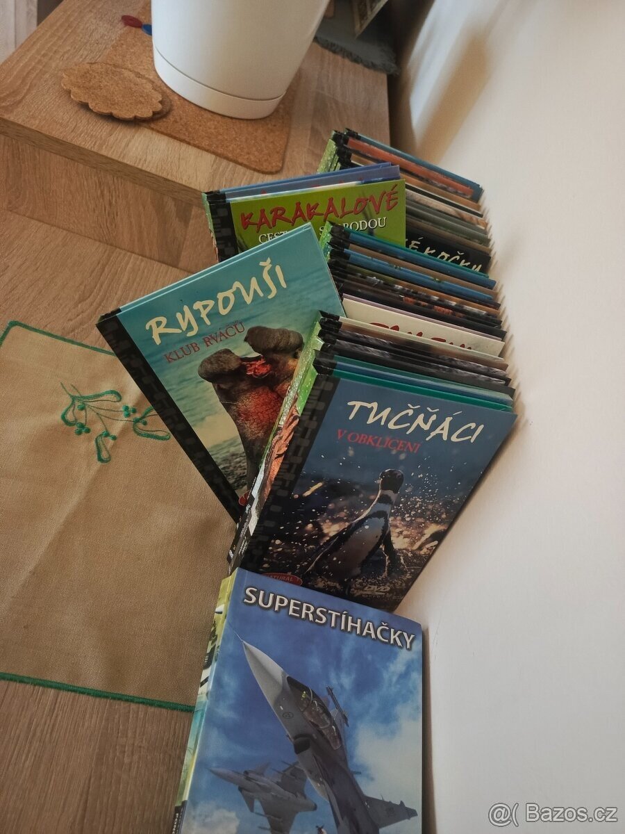 30 kusů originál DVD z edice Natural Killers-predátoři z blí - 6