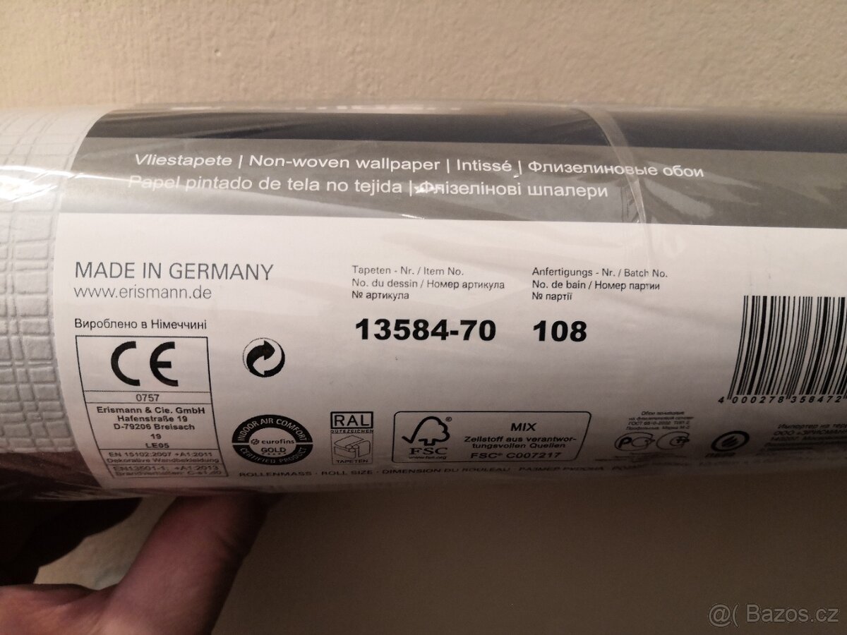 Prodám vinylové omyvatelné tapety - 6