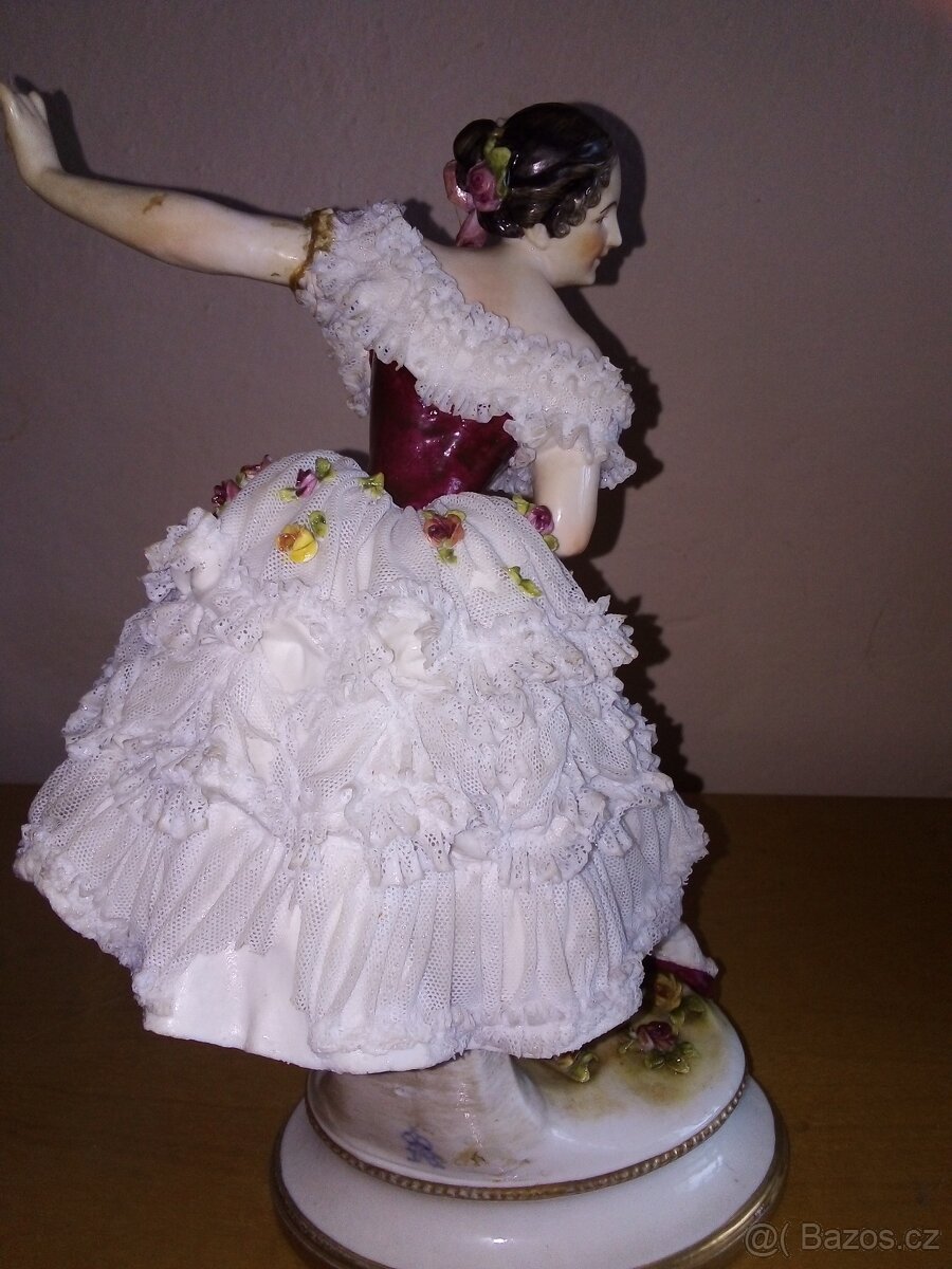 Porcelánová soška Tanečnice - 6