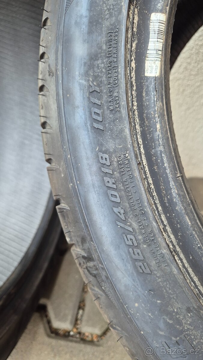 Letní pneu Goodyear Eagle F1 265/40 R18 - 6